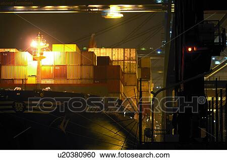 Stock Image - Container operations. Fotosearch