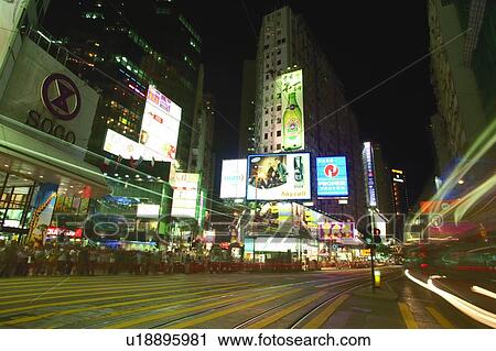 Hennessy Road, Causeway Bay View Large Photo Image Stock Image - Hennessy Road, Causeway Bay. Fotosearch