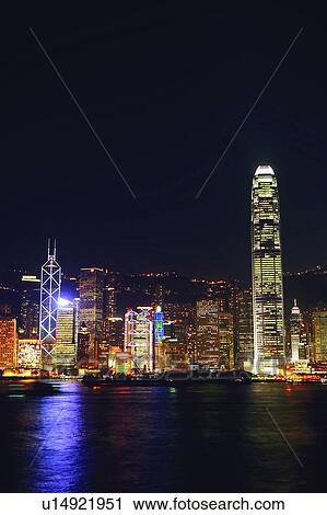 Hong Kong Victoria Harbour and city skyline View Large Photo Image Stock Image - Hong Kong Victoria Harbour and city skyline. Fotosearch