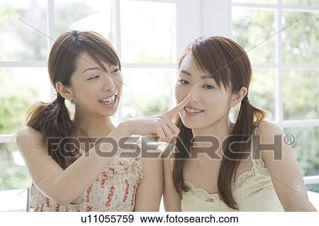 Girl friend with good relations View Large Photo Image Stock Photo - Girl friend with good relations. Fotosearch