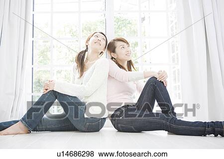 Stock Photo - Girl friend with good relations. Fotosearch
