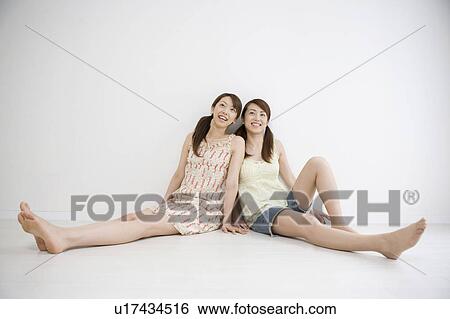 Stock Photograph - Girl friend with good relations. Fotosearch