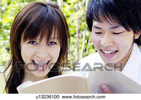 Stock Image - Image of young couple. Fotosearch