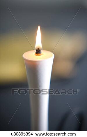 Picture - Japanese candle. Fotosearch