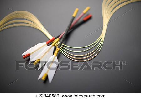 New Year's exorcising arrow View Large Photo Image Stock Photo - New Year's exorcising arrow. Fotosearch