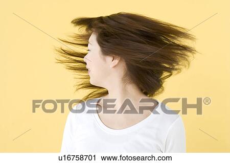 Stock Image - Portrait of beauty. Fotosearch