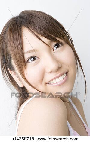 Stock Photo - Portrait of woman. Fotosearch