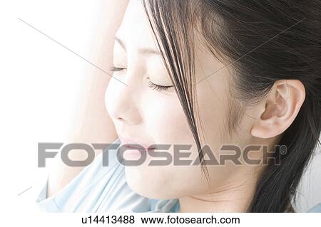 Portrait of woman View Large Photo Image Stock Photo - Portrait of woman. Fotosearch