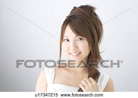 Stock Photography - Portrait of woman. Fotosearch
