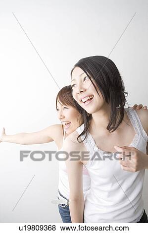 Stock Photo - Portrait of women. Fotosearch