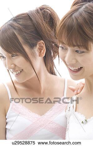 Stock Photography - Portrait of women. Fotosearch