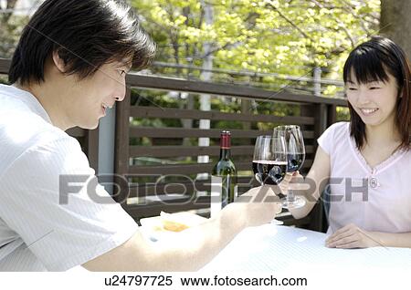 Husband and wife who enjoys wine View Large Photo Image Stock Photography - Husband and wife who enjoys wine. Fotosearch