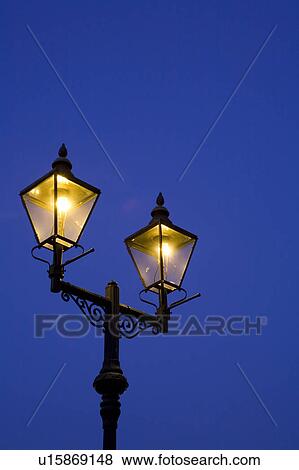 Stock Photo - Gas lamp. Fotosearch