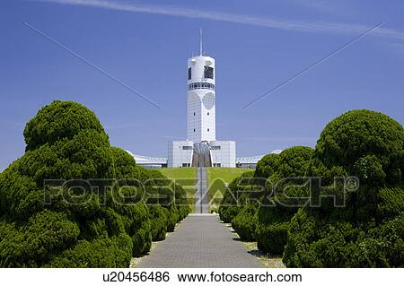 Symbol tower of Yokohama port View Large Photo Image Stock Photograph - Symbol tower of Yokohama port. Fotosearch