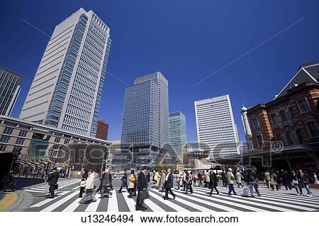 Tokyo station View Large Photo Image Picture - Tokyo station. Fotosearch