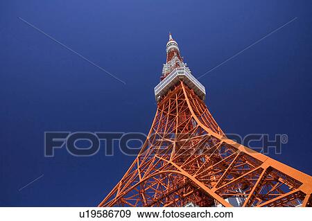 Stock Photo - Tokyo tower. Fotosearch