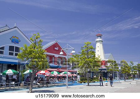 Stock Photo - Yokohama Bayside Marina. Fotosearch