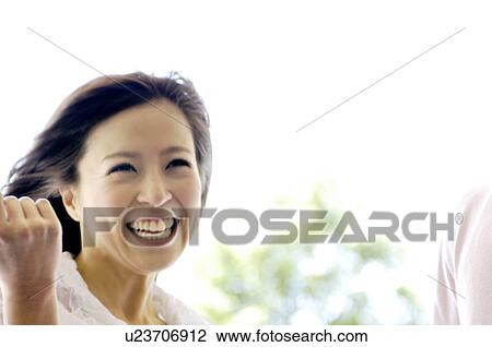 Smiling woman View Large Photo Image Stock Image - Smiling woman. Fotosearch