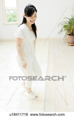 Smiling woman View Large Photo Image Stock Photograph - Smiling woman. Fotosearch