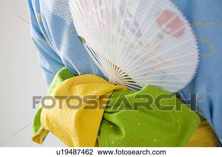 Fan and yukata View Large Photo Image Stock Image - Fan and yukata. Fotosearch