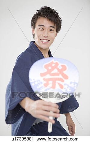 Stock Image - Yukata man. Fotosearch
