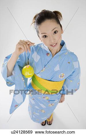 Yukata woman View Large Photo Image Stock Photo - Yukata woman. Fotosearch