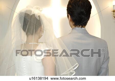 Bridegroom and bride View Large Photo Image Picture - Bridegroom and bride. Fotosearch