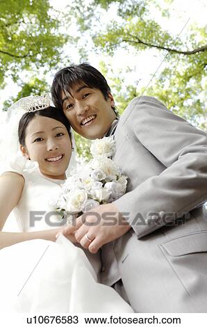 Bridegroom and bride View Large Photo Image Stock Image - Bridegroom and bride. Fotosearch