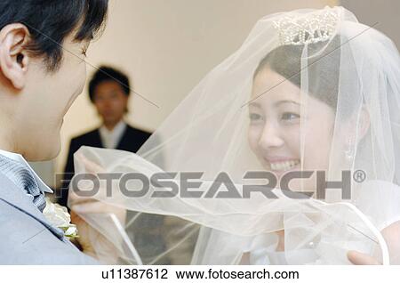 Bridegroom and bride View Large Photo Image Stock Image - Bridegroom and bride. Fotosearch