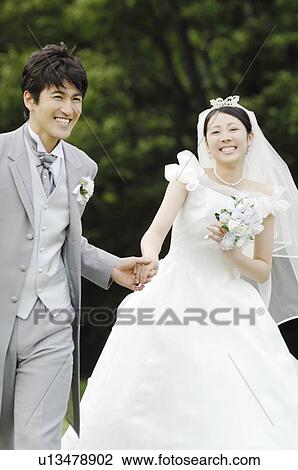 Bridegroom and bride View Large Photo Image Stock Image - Bridegroom and bride. Fotosearch