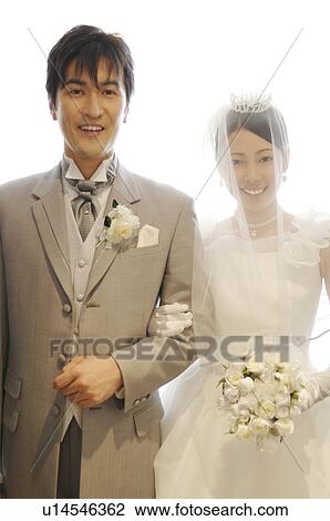 Bridegroom and bride View Large Photo Image Stock Image - Bridegroom and bride. Fotosearch
