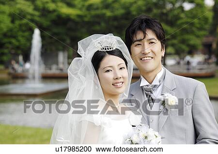 Bridegroom and bride View Large Photo Image Stock Image - Bridegroom and bride. Fotosearch