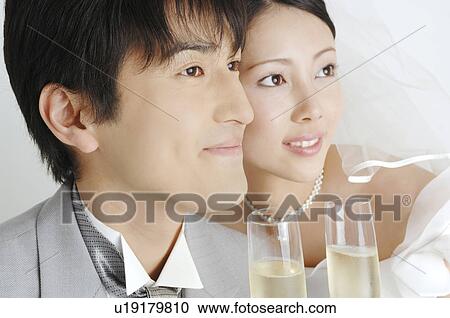Bridegroom and bride View Large Photo Image Stock Image - Bridegroom and bride. Fotosearch