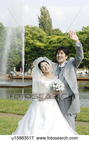 Bridegroom and bride View Large Photo Image Stock Photo - Bridegroom and bride. Fotosearch