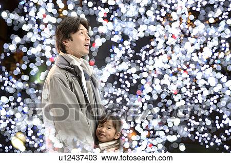 Stock Image - Father and daughter. Fotosearch