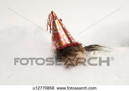 Stock Photo - Girl sleeping. Fotosearch