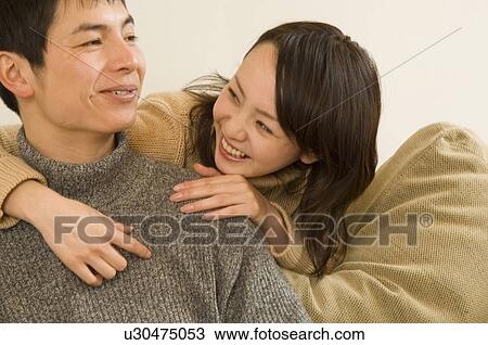 Stock Image - Young couple. Fotosearch