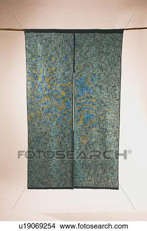 Picture - Curtain hanging. Fotosearch