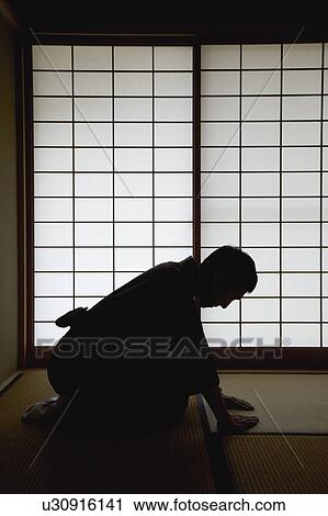 Man bowing View Large Photo Image Stock Image - Man bowing. Fotosearch