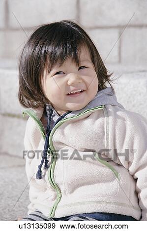 Portrait of a child View Large Photo Image Stock Photo - Portrait of a child. Fotosearch