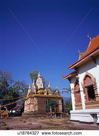 Wat Ched Yot View Large Photo Image Stock Photo - Wat Ched Yot. Fotosearch