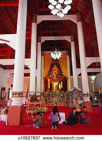 Stock Photo - Wat Phra Singh. Fotosearch