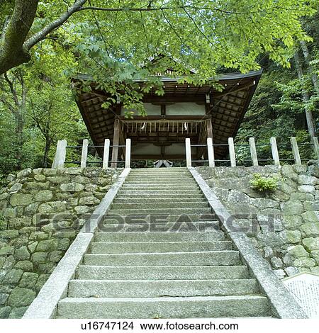Picture - Yoshida Shrine, Kyoto Prefecture, Japan. Fotosearch