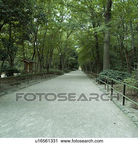 Stock Image - Simogamo Shrine, Kyoto Prefecture, Japan. Fotosearch