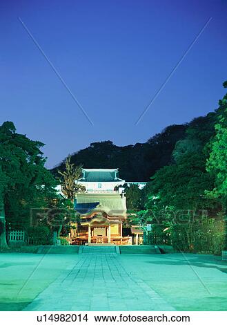 Tsurugaoka Hachimangu Shrine, Kamakura, Kanagawa, Japan View Large Photo Image Picture - Tsurugaoka Hachimangu Shrine, Kamakura, Kanagawa, Japan. Fotosearch