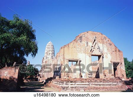 Stock Image - Wat Ratchaburana . Fotosearch