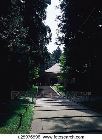 Chusonji Temple in Iwate Prefecture, Japan View Large Photo Image Stock Photograph - Chusonji Temple in Iwate Prefecture, Japan. Fotosearch