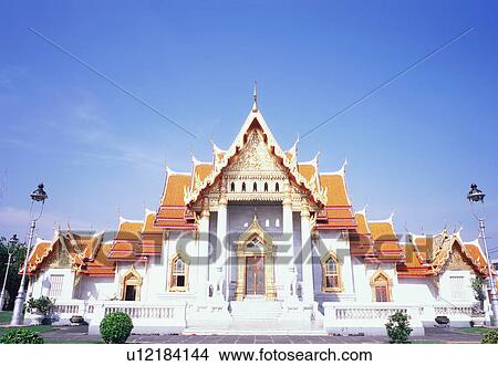 Wat Benchamabopit View Large Photo Image Picture - Wat Benchamabopit. Fotosearch