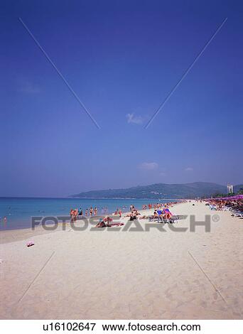 Stock Photo - Beach in Phuket Island. Fotosearch