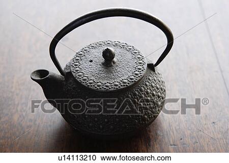 Stock Image - Close-up of a teapot. Fotosearch